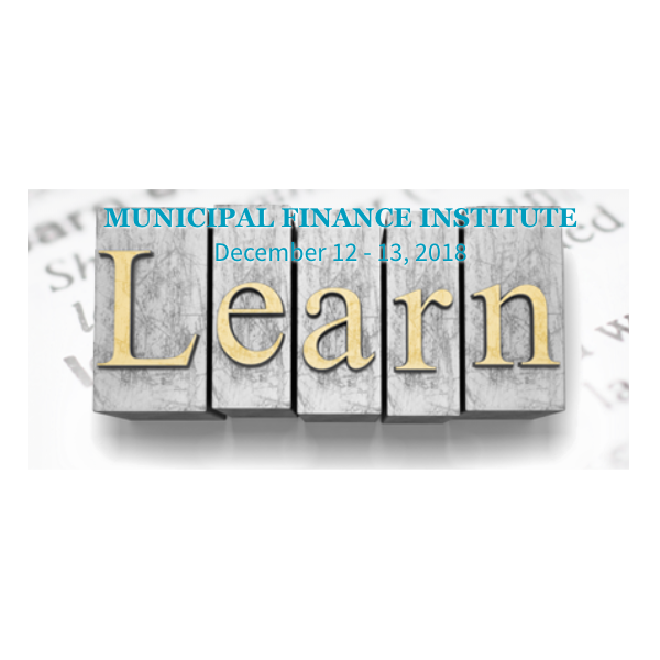 2018 Municipal Finance Institute