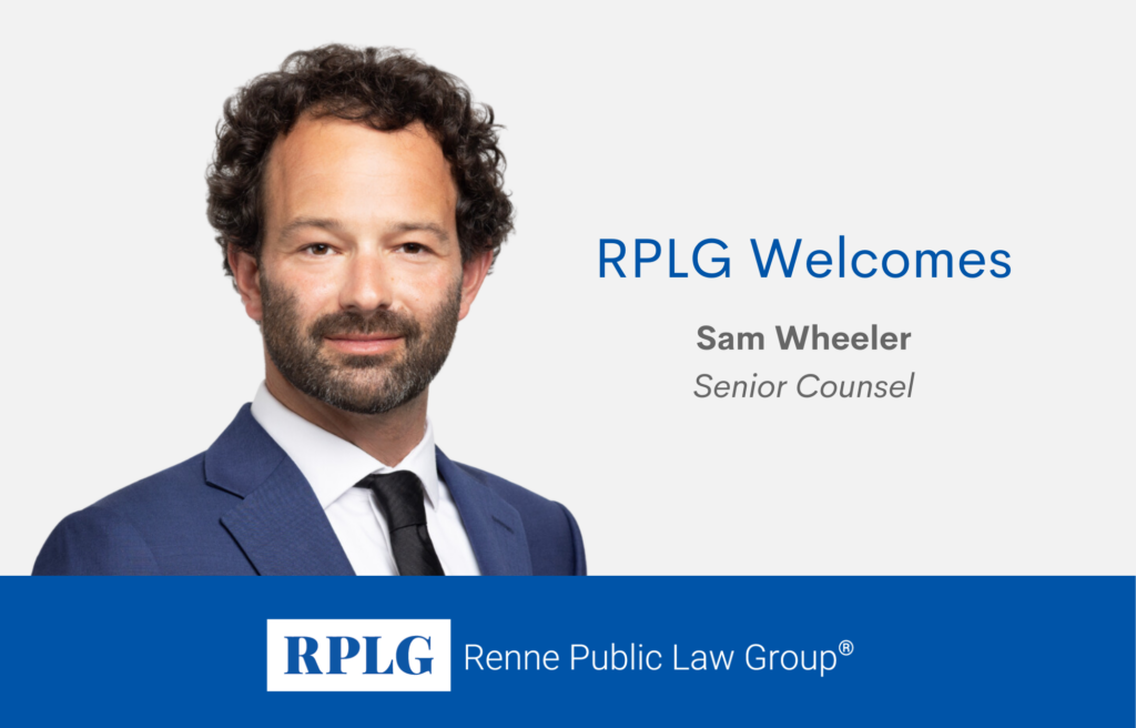 RPLG Welcomes Sam Wheeler