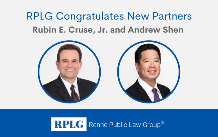 RPLG Congratulates New Partners Rubin E. Cruse, Jr. and Andrew Shen (1)